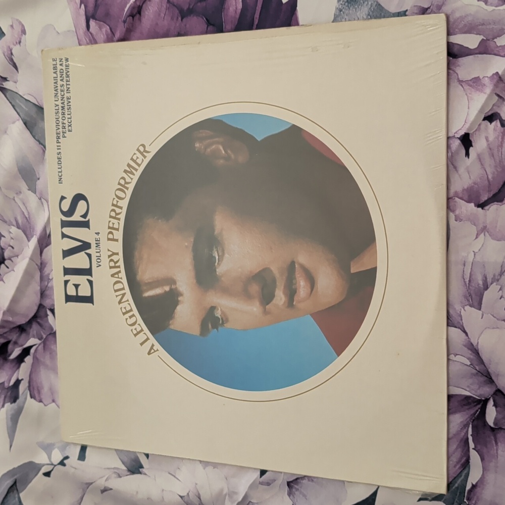 Elvis Volume 4 - A Legendary Performer -  Vinyl Record